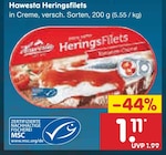 Heringsfilets Angebote von Hawesta bei Netto Marken-Discount Leipzig für 1,11 €