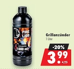 Grillanzünder von Fire Lion im aktuellen Mäc-Geiz Prospekt