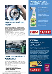 Bosch Car Service Reinigungsmittel im Prospekt 