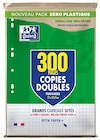 Oxford - copies doubles - 300 pages - A4 - grands carreaux (Seyes) - perforées - Oxford - Bureau Vallée Oxford - copies doubles - 300 pages - A4 - grands carreaux (Seyes) - perforées - Oxford à 3,19 € dans le catalogue Bureau Vallée