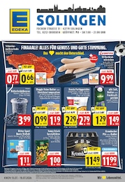 EDEKA Prospekt für Solingen mit 24 Seiten EDEKA Prospekt für Solingen: "Aktuelle Angebote", 24 Seiten, 13.07.2026 - 18.07.2026
