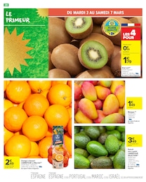 Prix et réduction Avocat dans le prospectus Carrefour Market en cours Offre Avocat dans le catalogue Carrefour Market du moment à la page 30