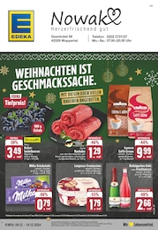 EDEKA Prospekt für Wuppertal: "Aktuelle Angebote", 28 Seiten, 09.12.2024 - 14.12.2024