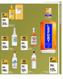 Prix et réduction Bourbon dans le prospectus Carrefour Market en cours Offre Bourbon dans le catalogue Carrefour Market du moment à la page 65