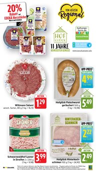 Wurst im EDEKA Prospekt "Aktuelle Angebote" mit 52 Seiten (Karlsruhe)