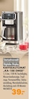 Kaffeeautomat KA-188 DMSE Angebot im Möbel Kraft Prospekt Kaffeeautomat KA-188 DMSE im Möbel Kraft Prospekt zum Preis von 39,00 €