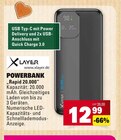 Rapid 20.000 Powerbank Angebote von XLayer bei E center Darmstadt für 12,99 €