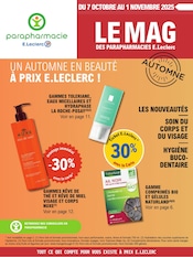 Catalogue E.Leclerc à Saint-Léger cette semaine, valable du 07/10/2025 au 01/11/2025 Prospectus E.Leclerc à Saint-Léger, "UN AUTOMNE À PRIX E.LECLERC !", 20 pages de promos valables du 07/10/2025 au 01/11/2025