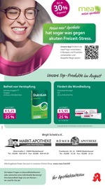 Aktueller mea - meine apotheke Apotheken Prospekt in Alfter und Umgebung, "Unsere August-Angebote" mit 4 Seiten, 01.08.2025 - 31.08.2025