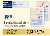 Schnittkäsescheiben von aro im aktuellen Metro Prospekt für 2,79 €