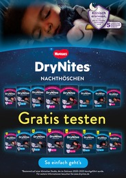 DryNites Prospekt für Bad Kötzting: "Nachthöschen - Gratis testen", 1 Seite, 01.11.2024 - 15.12.2024