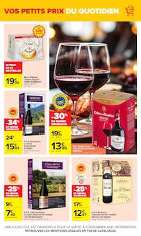 Promotion Vin dans le prospectus Carrefour, valable du 28/07/2026 au 10/08/2026 Promo Vin dans le catalogue Carrefour du moment à la page 20