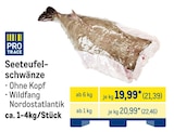 Seeteufelschwänze im aktuellen METRO Prospekt