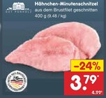 Hähnchen-Minutenschnitzel Angebote von Gut Ponholz bei Netto Marken-Discount Saarbrücken für 3,79 €