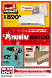 Catalogue Bricolage Brico Dépôt en cours à Ehnwihr et alentours, "L'ANNIV BRICO", 20 pages, 25/10/2024 - 07/11/2024