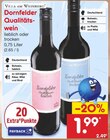 Dornfelder Qualitätswein Angebote von Villa am Weinberg bei Netto Marken-Discount Borken für 1,99 €