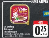 Aktuelles Hello my cat Schlemmerhappen Angebot bei EDEKA in Fürth ab 0,25 €