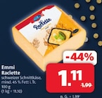 Raclette Angebote von Emmi bei Markant Nordwest Osnabrück für 1,11 €