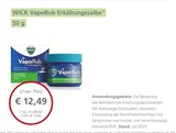 Erkältungssalbe von WICK VapoRub im aktuellen LINDA Partnerapotheke Prospekt