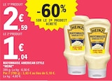 Mayonnaise American Style - Heinz dans le catalogue E.Leclerc