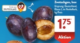 ALDI SÜD Mitterteich - Zwetschgen, lose Angebot im Prospekt Zwetschgen, lose bei ALDI SÜD im Mitterteich Prospekt für 1,75 €