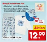 Baby Konfektions-Set für 12,99 € bei Netto Marken-Discount im Angebot Baby Konfektions-Set im aktuellen Netto Marken-Discount Prospekt