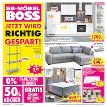 Couch im SB Möbel Boss Prospekt "JETZT WIRD RICHTIG GESPART!" mit 12 Seiten (Koblenz)