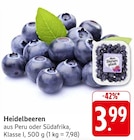 Heidelbeeren bei E center im Kehl Prospekt für 3,99 €