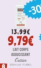 Lait Corps Adoucissant - CATTIER à 9,79 € dans le catalogue Naturalia