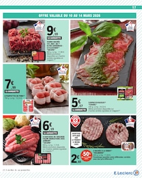 Offre Dinde dans le catalogue E.Leclerc du moment à la page 17