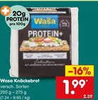 Knäckebrot im Angebot bei Netto Marken-Discount in Heidelberg Knäckebrot Angebote von Wasa bei Netto Marken-Discount Heidelberg für 1,99 €