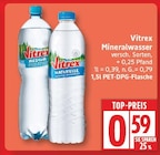 Mineralwasser von Vitrex im aktuellen EDEKA Prospekt für 0,59 €