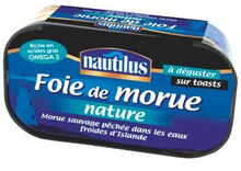 Morue - Nautilus dans le catalogue Colruyt Foie de morue - Nautilus à 1,12 € en promo chez Colruyt