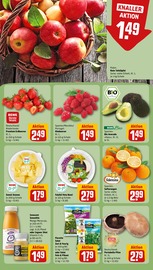 Obst Angebote im Prospekt "Dein Markt" von REWE auf Seite 8