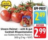 Cocktail-Rispentomaten Angebote bei E center Nürtingen für 2,49 €