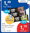 Designer Riegel bei budni im Wenningstedt-Braderup Prospekt für 1,49 €