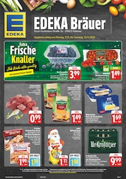 EDEKA Prospekt "Wir lieben Lebensmittel!" für Zschopau, 28 Seiten, 17.11.2025 - 22.11.2025
