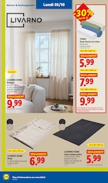Prix et réduction Literie dans le prospectus Lidl en cours Offre Literie dans le catalogue Lidl du moment à la page 50