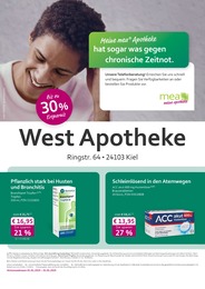 mea - meine apotheke Prospekt für Kiel mit 4 Seiten mea - meine apotheke Prospekt für Kiel: "Unsere Januar-Angebote", 4 Seiten, 01.01.2025 - 31.01.2025