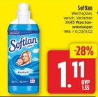 Weichspüler im Angebot bei WEZ in Herford Weichspüler Angebote von Softlan bei WEZ Herford für 1,11 €