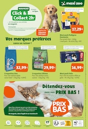 Purina One Angebote im Prospekt "Des centaines de produits toujours à Prix Bas !" von Maxi Zoo Purina One Angebote im Prospekt "Des centaines de produits toujours à Prix Bas !" von Maxi Zoo auf Seite 6