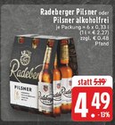 Pilsner im Angebot bei EDEKA in Erkelenz Pilsner Angebote von Radeberger bei EDEKA Erkelenz für 4,49 €