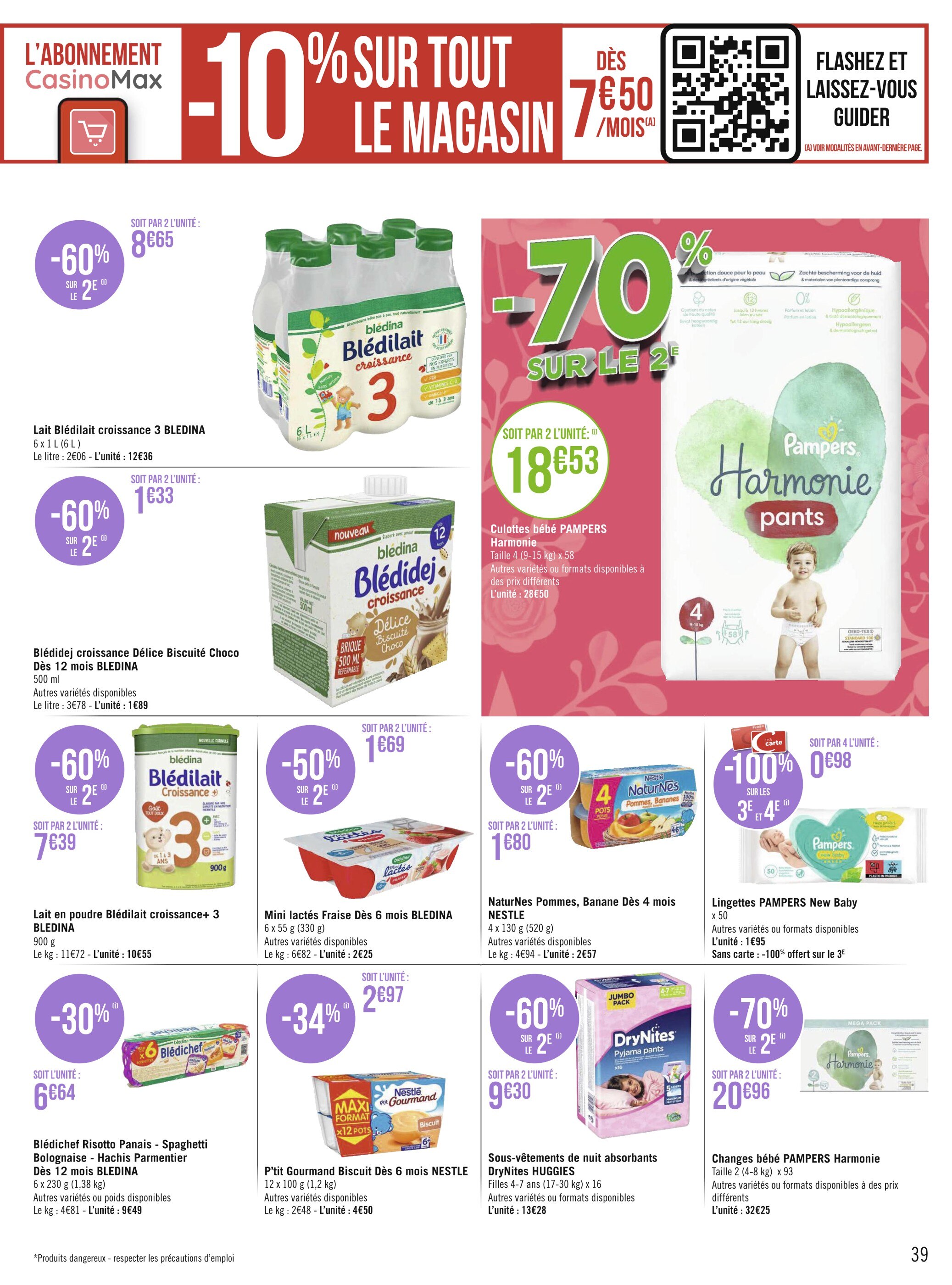 Couches Lidl » Promos dans le catalogue de la semaine