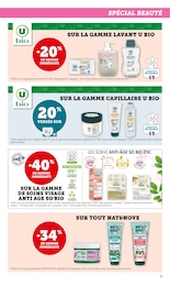 Prix et réduction Shampooing dans le prospectus Super U en cours Offre Shampooing dans le catalogue Super U du moment à la page 3