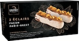 2 Éclairs façon Paris-Brest surgelés - ERHARD en promo chez Intermarché Super Metz à 3,46 €