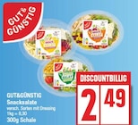 Snacksalate Angebote von GUT&GÜNSTIG bei EDEKA Potsdam für 2,49 €