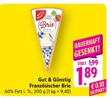 Französischer Brie bei EDEKA im Weilheim Prospekt für 1,89 €