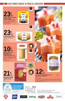 Promo Pâté de foie dans le catalogue E.Leclerc du moment à la page 20