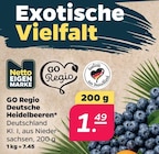 Deutsche Heidelbeeren von GO Regio für 1,49 € bei Netto mit dem Scottie im Angebot Deutsche Heidelbeeren von GO Regio im aktuellen Netto mit dem Scottie Prospekt