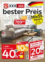 XXXLutz Möbelhäuser Prospekt für Friedrichshafen mit 34 Seiten XXXLutz Möbelhäuser Prospekt für Friedrichshafen: "Deutschlands bester Preis", 34 Seiten, 27.07.2020 - 09.08.2020